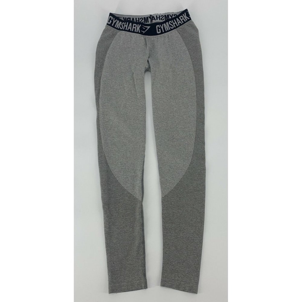 Women’s Gymshark Leggings Base Layer Yoga Running Active Athletic Gray Size XS/S
